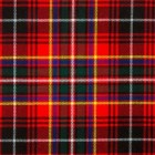 Innes Red Modern 16oz Tartan Fabric By The Metre